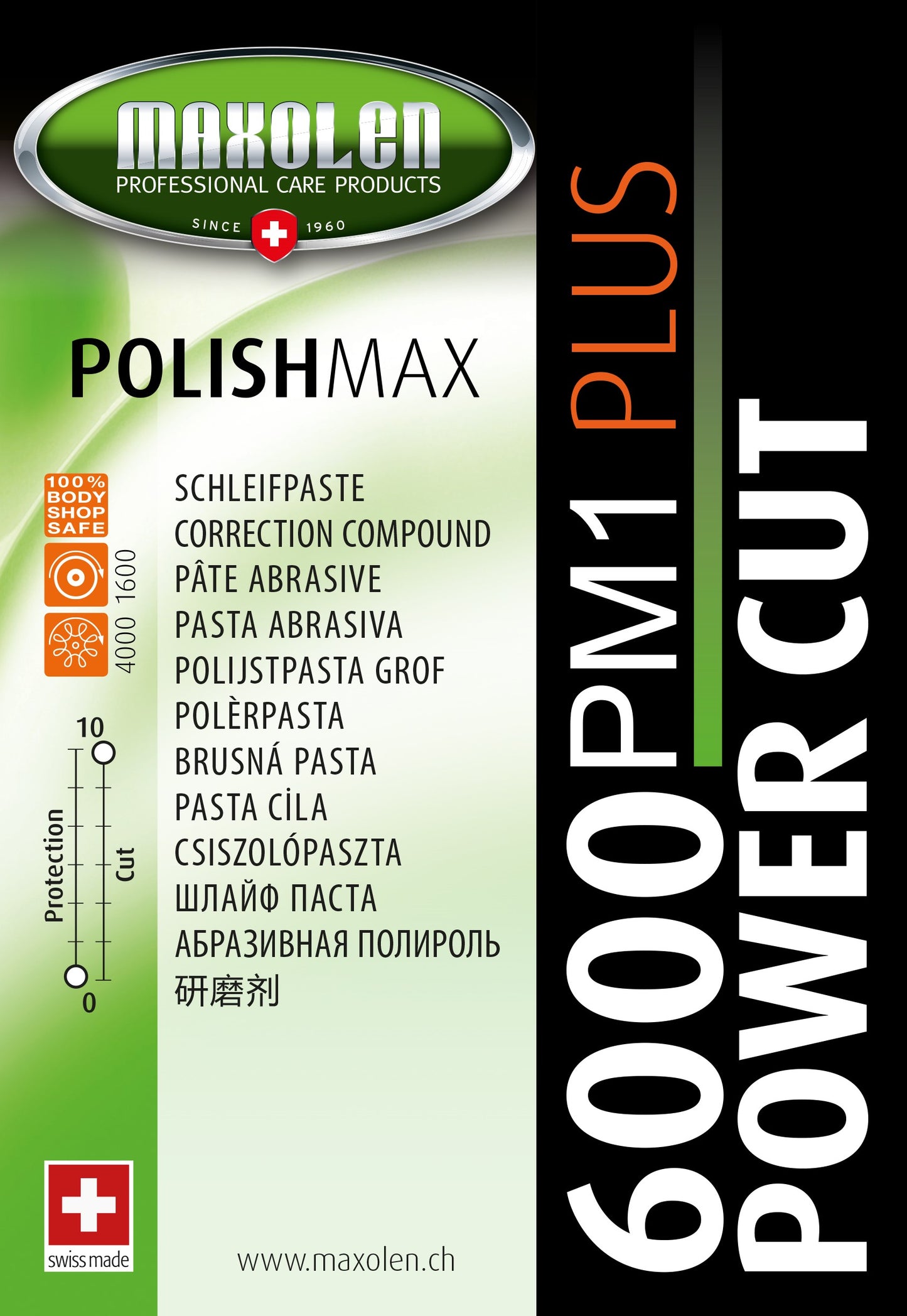 Maxolen PM1 Power Cut 800 grit 1000ml